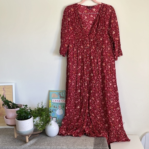 April Cornell maxi dress Sz XS but roomy - Picture 6 of 6